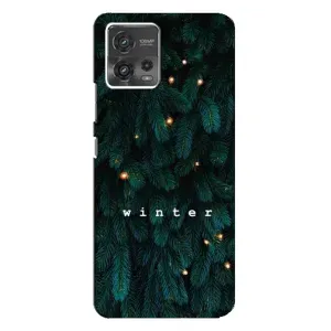 Новорічні, Святкові Чохли для Motorola MOTO G72 - 2024 год (Winter)