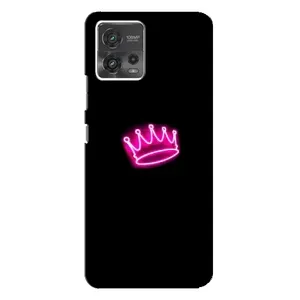 Чохол з Короною Моторола MOTO G72 - (AlphaPrint) (Яскрава корона)