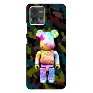 Чохли для Motorola MOTO G72 - Bearbrick Louis Vuitton (PREMIUMPrint) (Яскравий Bearbrick)