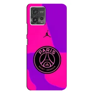 Чохли PSG для Motorola MOTO G72 (AlphaPrint) (яскравий ПСЖ)
