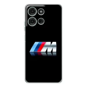 Чехол для Мото G75 - с принтом БМВ (AlphaPrint)