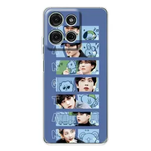 Чохол з принтом «Bangtan» для Motorola Moto G75
