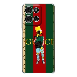Чехол с принтом «Барт ГУЧЧИ» для Motorola Moto G75