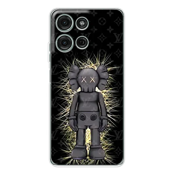 Чехол с принтом «Bearbrick LV» для Motorola Moto G75 Чехол с принтом «Bearbrick LV» для Motorola Moto G75