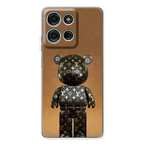 Чехлы для Motorola Moto G75 - Bearbrick Louis Vuitton (PREMIUMPrint)