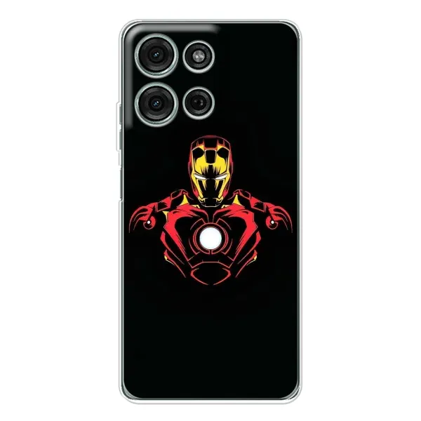 Чохол з принтом «Залізна людина» для Motorola Moto G75