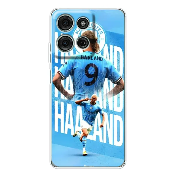 Чехол с принтом «Erling Haaland» для Motorola Moto G75 Чехол с принтом «Erling Haaland» для Motorola Moto G75