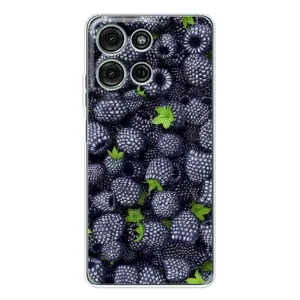 Чохли з фруктами для Motorola Moto G75 (VPrint) (Ожина)