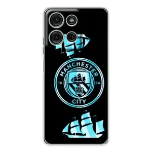 Чехол с принтом «ФК Манчестер Сити» для Motorola Moto G75