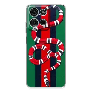 Чохли  GUCCI для Мото G75 (AlphaPrint) (Gucci змія)