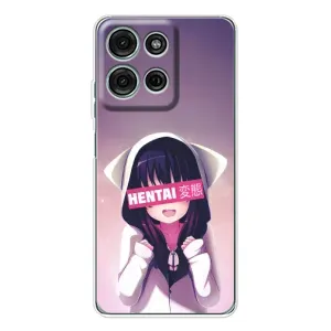 Чехол с принтом «Hentai chan» для Motorola Moto G75