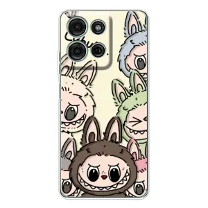 Чохол з Лабубу на Motorola Moto G75 (Золота мавпа Bored Ape)
