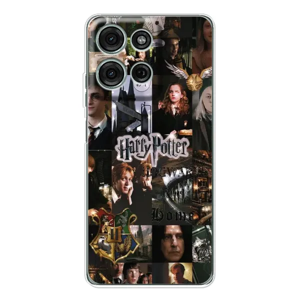 Чехол с принтом «коллаж Гарри Поттер» для Motorola Moto G75 Чехол с принтом «коллаж Гарри Поттер» для Motorola Moto G75