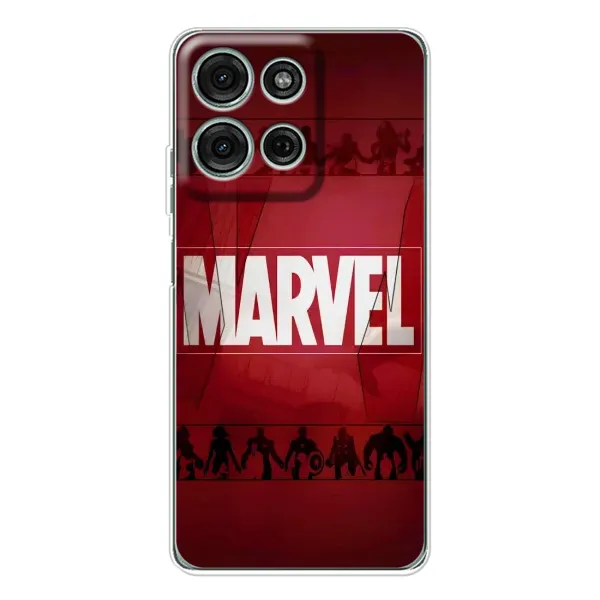 Чохол з принтом «MARVEL» для Motorola Moto G75 Чохол з принтом «MARVEL» для Motorola Moto G75