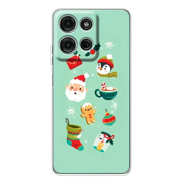Чехол с принтом «Настроение НГ» для Motorola Moto G75 Чехол с принтом «Настроение НГ» для Motorola Moto G75