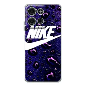 Чохол для Motorola Moto G75 - з принтом Найк (AlphaPrint) (Найк принт)