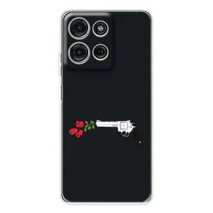 Чехлы (ART) Цветы на Motorola Moto G75 (VPrint) (Неочікувані квіти)