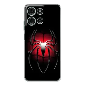Чехол с человеком пауком для Motorola Moto G75 - (AlphaPrint)