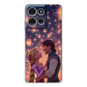 Чохол Рапунцель для Motorola Moto G75 (Принцеса та принц)