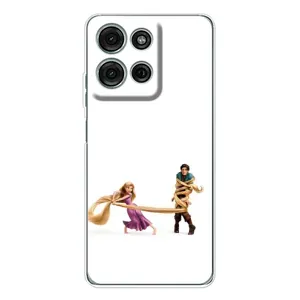 Чохол Рапунцель для Motorola Moto G75 (Рапунцель та Флін)