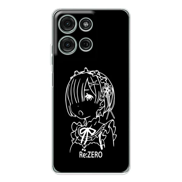 Чехол с принтом «Re: Zero» для Motorola Moto G75 Чехол с принтом «Re: Zero» для Motorola Moto G75