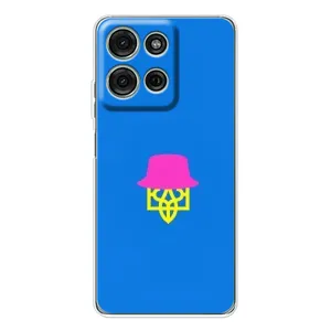 Чохол з принтом «Шапка на гербу» для Motorola Moto G75