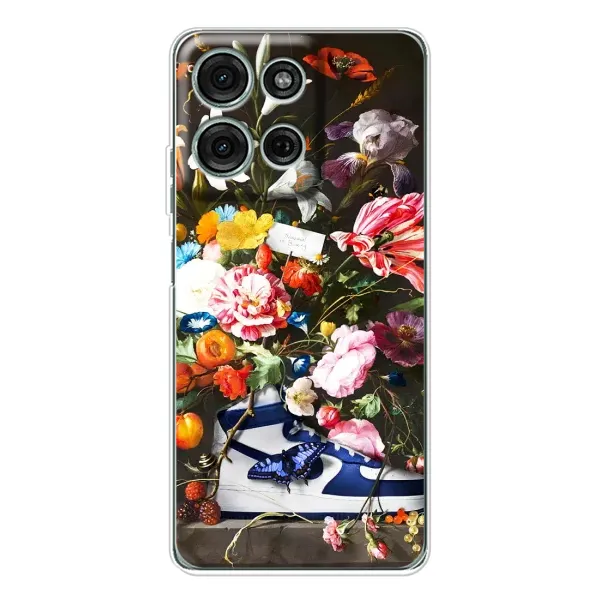 Чехол с принтом «Стиль Найк» для Motorola Moto G75 Чехол с принтом «Стиль Найк» для Motorola Moto G75