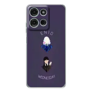Чохол з принтом «Венздей і подруга» для Motorola Moto G75