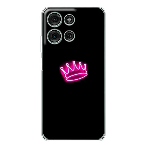 Чехол с принтом «Яркая корона» для Motorola Moto G75 Чехол с принтом «Яркая корона» для Motorola Moto G75