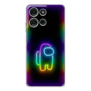 Чохли Амонг Ас для Motorola Moto G75 (AlphaPrint) (Яскравий скін)