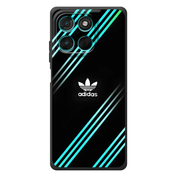 Чохол з принтом «Адідас з полосами» для Motorola Moto G77 Чохол з принтом «Адідас з полосами» для Motorola Moto G77