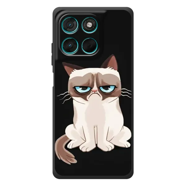 Чохол з принтом «Сумний кіт» для Motorola Moto G77