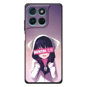 Чехлы Персонажи Аниме Наруто для Motorola Moto G77 (AlphaPrint) (Hentai chan)