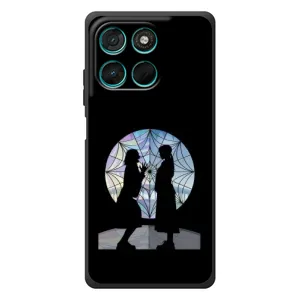 Чехлы Венсдей на Motorola Moto G77 Уэнсдей (AlphaPrint) (комната Уэнздей)