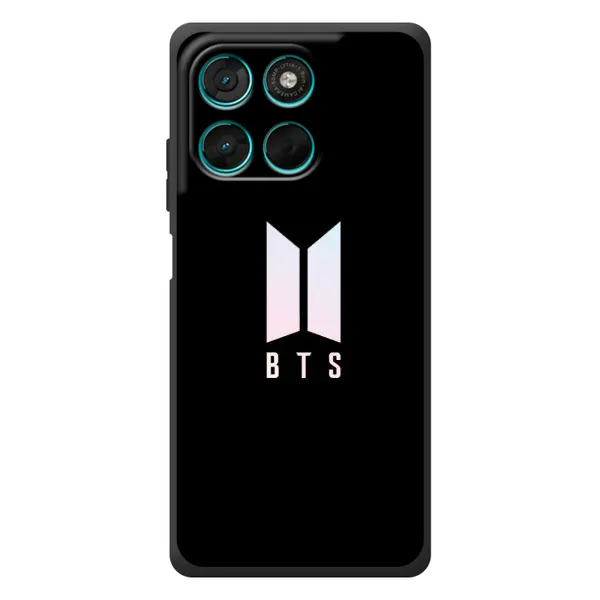 Чохол з принтом «Лого BTS» для Motorola Moto G77