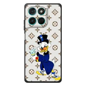 Чехлы для Motorola Moto G77 - Скрудж МакДак Louis Vuitton (PREMIUMPrint) (Макдак на стиле)