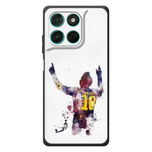 Чехлы Месси для Motorola Moto G77 (AlphaPrint) (Messi Barca)