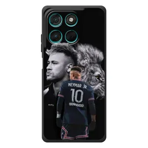Чохол Неймар для Motorola Moto G77 (AlphaPrint) (Неймар Лев)