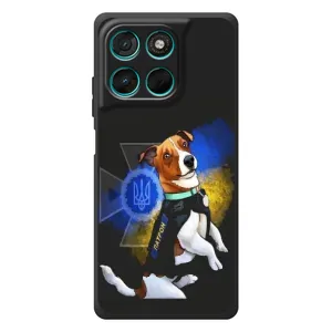 Чохли з картинкою собаки Патрон для Motorola Moto G77 (AlphaPrint) (Патрон собачка)