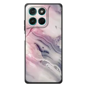 Мраморный чехол на Motorola Moto G77 (VPrint) (Пурпурный Мрамор)