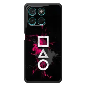 Чохол Гра в кальмара для Motorola Moto G77 (Символи Гра кальмара)
