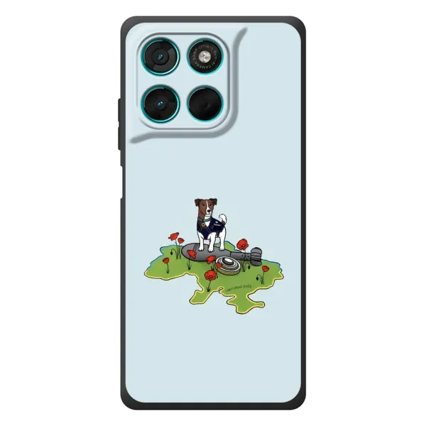 Чохол з принтом «Сапер Пес» для Motorola Moto G77