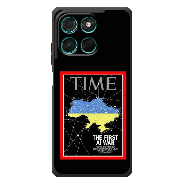 Чехол с принтом «TIME Ukraine» для Motorola Moto G77
