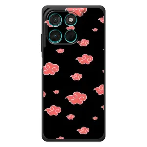 Чехлы Персонажи Аниме Наруто для Motorola Moto G77 (AlphaPrint) (Тучки Аниме)