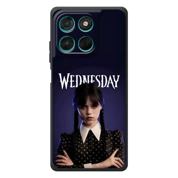 Чохол з принтом «Wednesday» для Motorola Moto G77 Чохол з принтом «Wednesday» для Motorola Moto G77