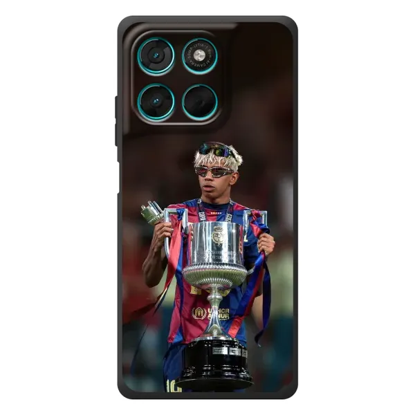 Чехол с принтом «Ямаль с кубком» для Motorola Moto G77 Чехол с принтом «Ямаль с кубком» для Motorola Moto G77