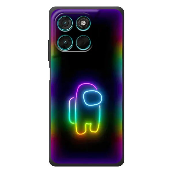 Чехол с принтом «Яркий скин» для Motorola Moto G77