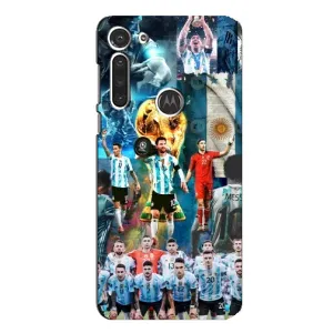 Чохли Мессі для Motorola MOTO G8 (AlphaPrint) (Аргентина Мессі)