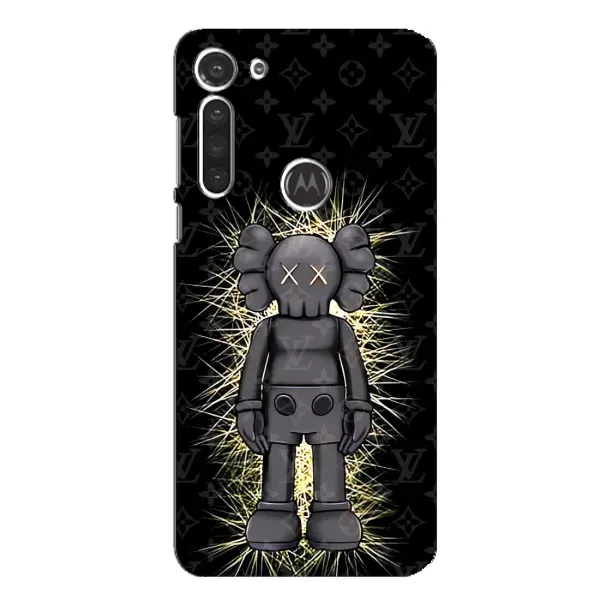 Чохол з принтом «Bearbrick LV» для Motorola MOTO G8