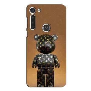 Чехлы для Motorola MOTO G8 - Bearbrick Louis Vuitton (PREMIUMPrint)